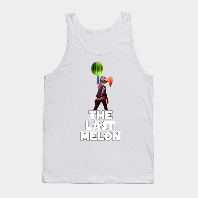 The Last Melon Tank Top by James Mclean